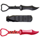 Halfbreed Blades CCK Tuhon Raptor G2 Black & Red G10 2pc Fixed Blade Knife Bundle CCK03G2B