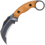 Halfbreed Blades Close Quarters Battle Flat Dark Earth Bohler K340 Fixed Blade Knife B02PSDE