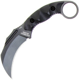 Halfbreed Blades Close Quarters Battle 02 Black G10 K340 Fixed Blade Knife CQB02P