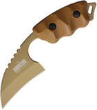 Hardcore Hardware Australia LFK-01 Gen 2 Dark Earth G10 K340 Fixed Blade Knife LFK01DE