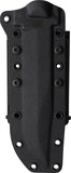 Halfbreed Blades Large Infantry Gen 2 Black G10 K340 Fixed Blade Knife LIK01PG2BLK
