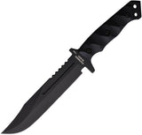 Halfbreed Blades Large Infantry Gen 2 Black G10 K340 Fixed Blade Knife LIK01PG2BLK
