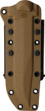 Halfbreed Blades Large Infantry Gen 2 Dark Earth G10 K340 Fixed Blade Knife LIK01PG2DE