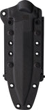 Halfbreed Blades Medium Infantry Black G10 D2 Steel Fixed Blade Knife MIK01PSBLK