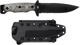 Halfbreed Blades Medium Infantry 04 Multi-Color G10 Bohler K340 Fixed Blade Knife MIK04MULTI