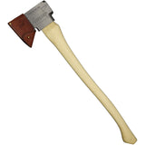 Hardcore Hammers Raptor Tan American Hickory Wood Steel 28" Axe 04828