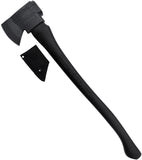 Hardcore Hammers Raptor Black American Hickory Wood Steel 28" Axe 048FNC28