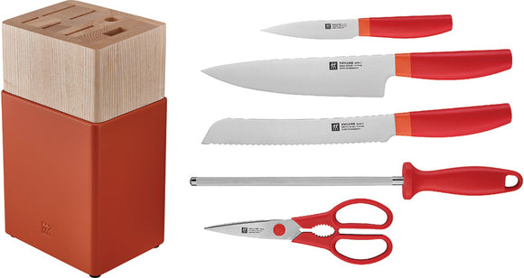 HENCKELS ZWILLING Now S 6pc Knife Block Set 53030110