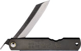 Higonokami Knives No 4 Folder Pocket Knife Black Carbon Steel Blade GO04BL