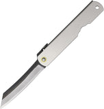 Higonokami No 10 Gray Matte Iron Folding SK5 Carbon Steel Pocket Knife C10BSK