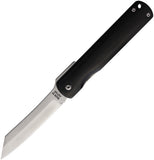 Higonokami Linerlock Black Pakkawood Folding VG-10 Stainless Pocket Knife LNRBL