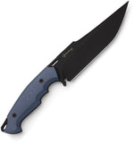 Hydra Knives Legio IX Blue G10 Sleipner Steel Fixed Blade Knife S17BLB