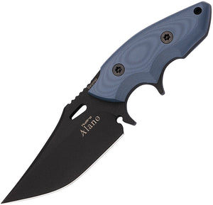 Hydra Knives Alano Blue G10 Sleipner Steel Fixed Blade Knife S18BLB