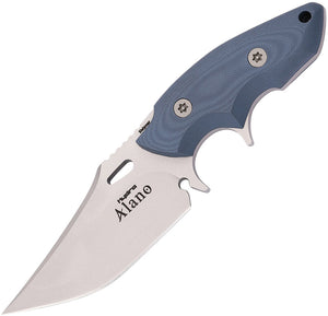 Hydra Knives Alano Blue G10 Sleipner Steel Fixed Blade Knife S18SAB