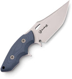 Hydra Knives Alano Blue G10 Sleipner Steel Fixed Blade Knife S18SAB