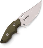 Hydra Knives Alano Green G10 Sleipner Steel Fixed Blade Knife S18SAG