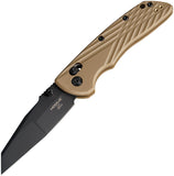 Hogue Deka ABLE Lock Flat Dark Earth Polymer Folding MagnaCut Pocket Knife 24367