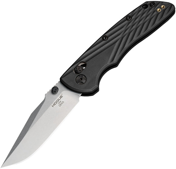 Hogue Deka ABLE Lock Black Polymer Folding MagnaCut Clip Pt Pocket Knife 24379