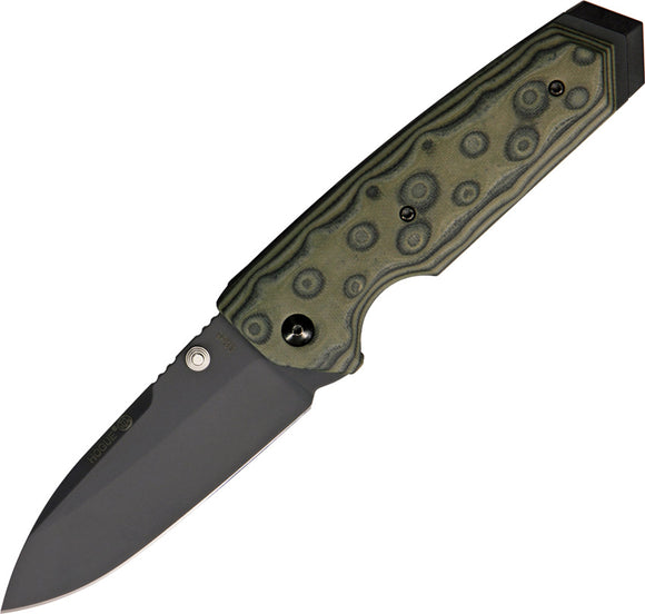 Hogue EX-02 Extreme Series Linerlock Spear Green G10 Folding Pocket Knife 34258