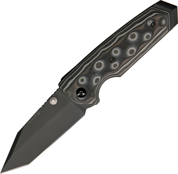 Hogue EX-02 Extreme Series Black Tanto Linerlock Gray G10 Folding Knife 34269