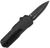 Hogue Automatic Counterstrike OTF Knife Blackout Polymer CPM-MagnaCut Double Edge Dagger Blade 34706