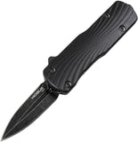 Hogue Automatic Counterstrike OTF Knife Blackout Polymer CPM-MagnaCut Double Edge Dagger Blade 34706