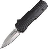 Hogue Automatic Counterstrike OTF Knife Black Polymer CPM-MagnaCut Double Edge Dagger Blade 34709