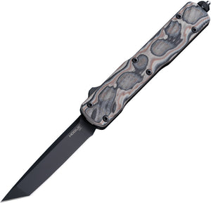 Hogue Automatic Counterstrike Knife OTF Black & Brown G10 & Aluminum CPM-20CV Tanto Blade 34867