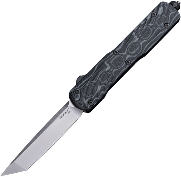 Hogue Automatic Counterstrike Knife OTF Gray & Black G10 G-Mascus CPM-20CV Tanto Blade 34869