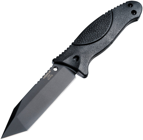 Hogue EX-F02 410 Stainless Steel Fixed Tanto Blade Black FRN Handle Knife 35246