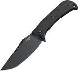Hogue Extrak XL Black G10 CPM-M4 Fixed Blade Knife w/ Sheath 35854
