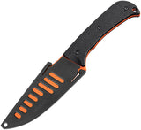 Hogue Extrak XL Black G10 Orange CPM-M4 Fixed Blade Knife w/ Sheath 35859