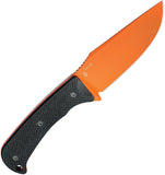 Hogue Extrak XL Black G10 Orange CPM-M4 Fixed Blade Knife w/ Sheath 35859
