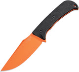 Hogue Extrak XL Black G10 Orange CPM-M4 Fixed Blade Knife w/ Sheath 35859