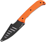 Hogue Extrak Orange G10 CPM-MagnaCut Fixed Blade Knife w/ Sheath 35860