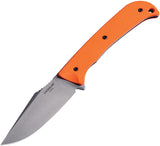 Hogue Extrak Orange G10 CPM-MagnaCut Fixed Blade Knife w/ Sheath 35860