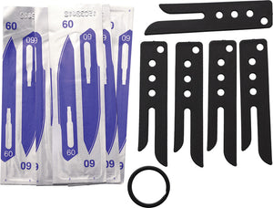 Hogue Expel Scalpel Black Blade Guards 5 Pack 35880