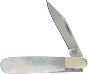 Hen & Rooster Mother of Pearl Folding Stainless Steel Pocket Knife 241MOP