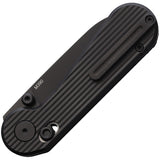 HIGHTRON Edgeplay Axis Lock Black Titanium Folding Bohler M390 Knife K001BLK