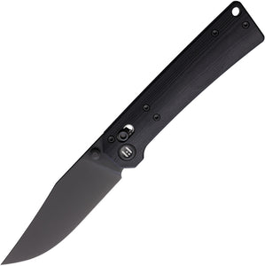 HIGHTRON Pathwright Axis Lock Black G10 Folding 14C28N Pocket Knife K03BLK