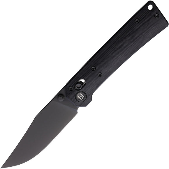 HIGHTRON Pathwright Axis Lock Black G10 Folding 14C28N Pocket Knife K03BLK