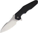 HIGHTRON Mini Ventura Linerlock Black G10 Folding D2 Steel Pocket Knife K05BLKS