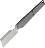HIGHTRON TIE Triangle Slip Joint Gray Titanium Folding M390 Pocket Knife T01TG