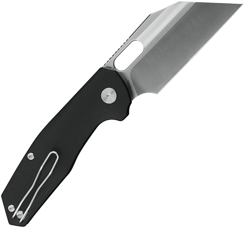 Yolo Button Ironfly Yolo Button Lock Black Folding Knife | Premium EDC at AK ...