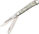 Schrade Imperial Cracked Ice Pocket Folding Large Trapper Knife  - 13L