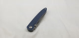 CJRB Ria Linerlock Blue-Gray G10 Folding Sandvik 12C27 Pocket Knife 1917GYC