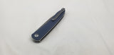 CJRB Ria Linerlock Blue-Gray G10 Folding Sandvik 12C27 Pocket Knife 1917GYC