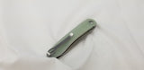 CJRB Ria Linerlock Jade G10 Folding Sandvik 12C27 Pocket Knife 1917NTG