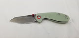 CJRB Maileah Linerlock Jade G10 Folding AR-RPM9 Pocket Knife 1918NTG