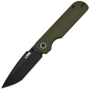 CJRB Nova Linerlock Green G10 Folding Black AR-RPM9 Tanto Pocket Knife 1937BGN